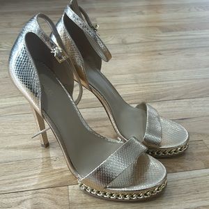 Michael Kors Women’s High heels- Gold